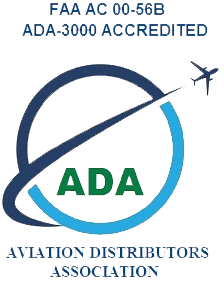 ADA Aviation Distributors Association Accredited - FAA AC 00-56B ADA-3000